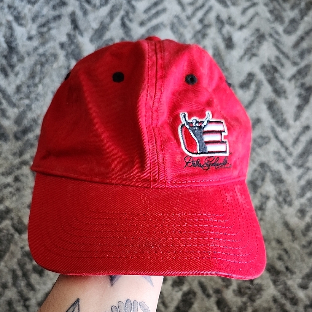Vintage Dale Earnhardt Red Cap